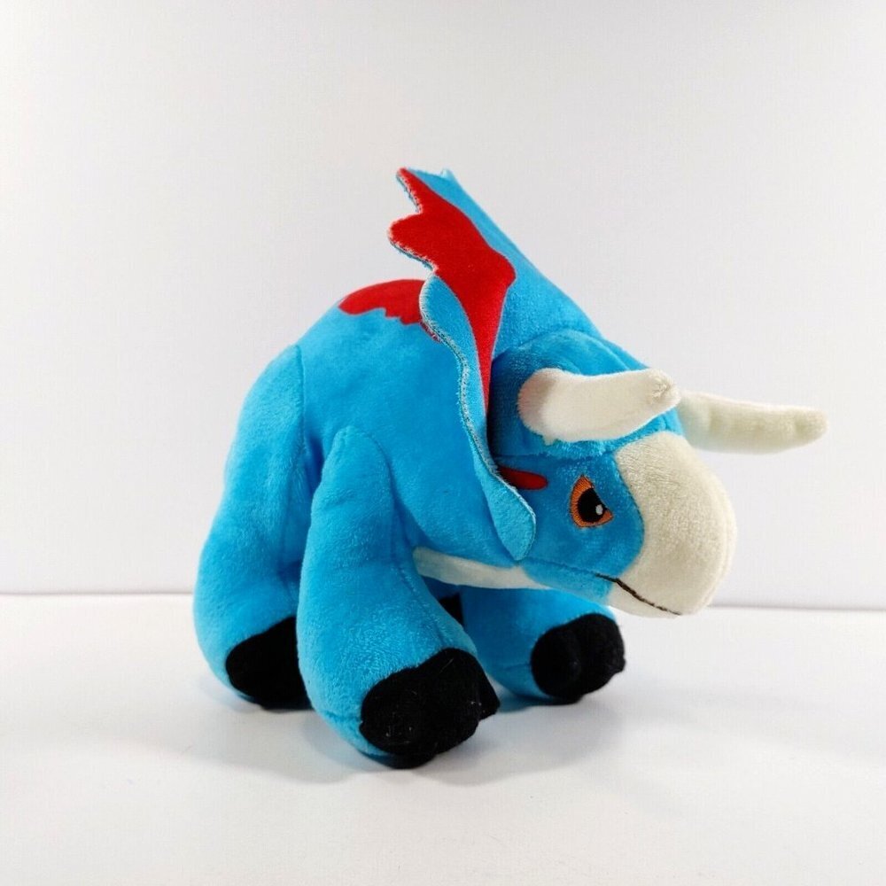 Mattel Jurassic  World Movie Nasutoceratops Small Plush Animal 9"